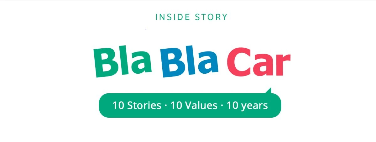 Банер серії INSIDE STORY від BlaBlaCar